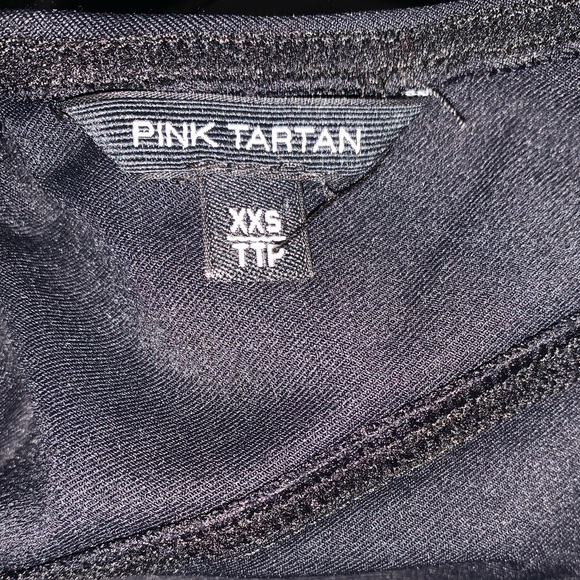 Pink Tartan Black bodysuit - Picture 4 of 4